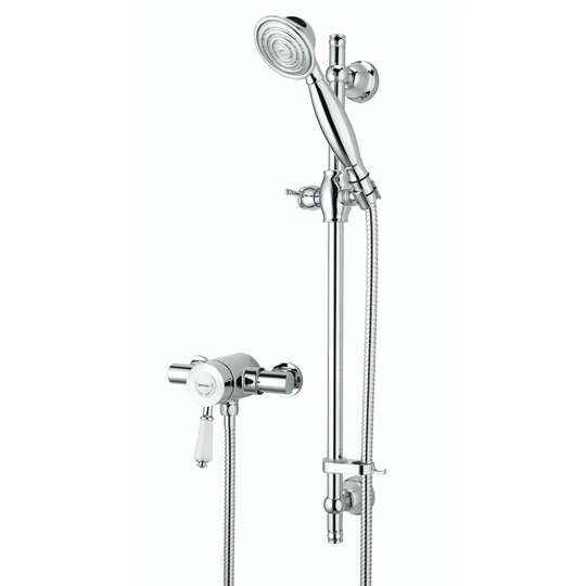 Colonial Thermostatic Shower with Slider Rail