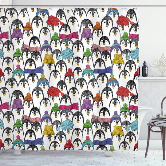 Aristides Polyester Shower Curtain Set