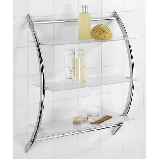 Vermont 57cm x 71cm Bathroom Shelf
