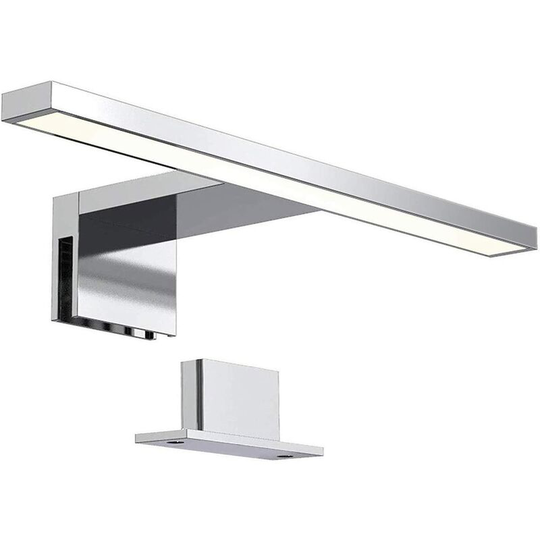 Led Mirror Light with Illumination 5W 30CM Mirror Cabinet Bathroom Lamp Bathroom 6000K Neutral White Bathroom Lamp Mirror Lamp