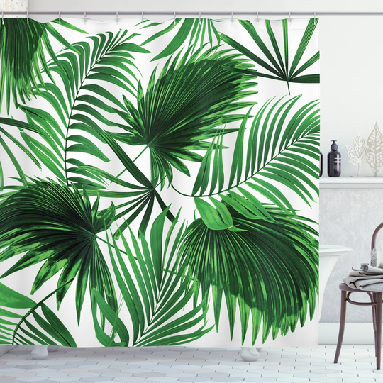 Belmaris Polyester Shower Curtain Set