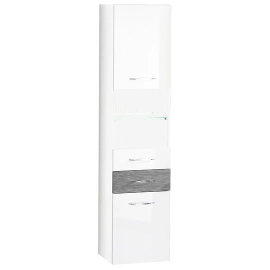 Sceno 40Cm W x 175.5Cm H x 36Cm D Wall Mounted Tall Bathroom Cabinet