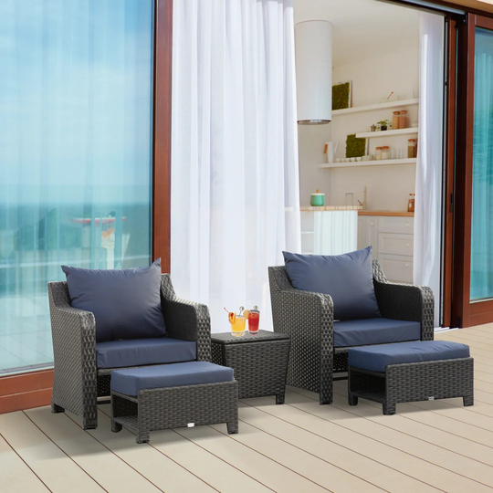 Fifi 2 Seater Rattan Conversation Set