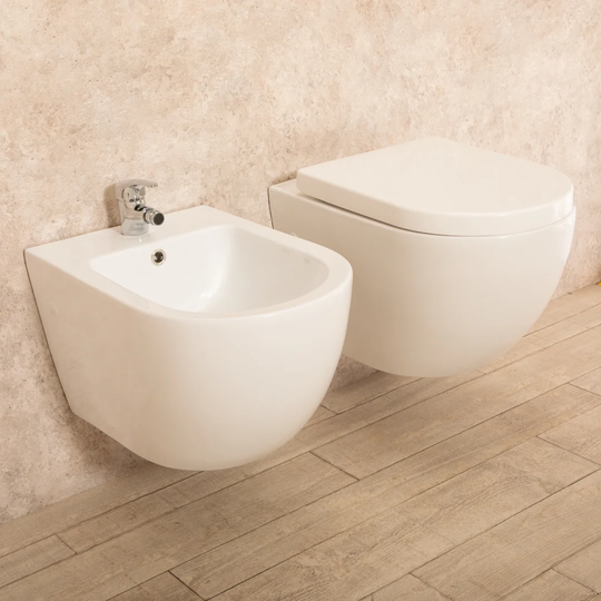 McLarty Wall Hung Toilets with Soft Close Seat