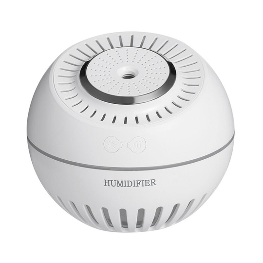 Perleraregb - 380ML Home Desktop Humidifier, usb Humidifier (White, No Battery, Plug-in Type)