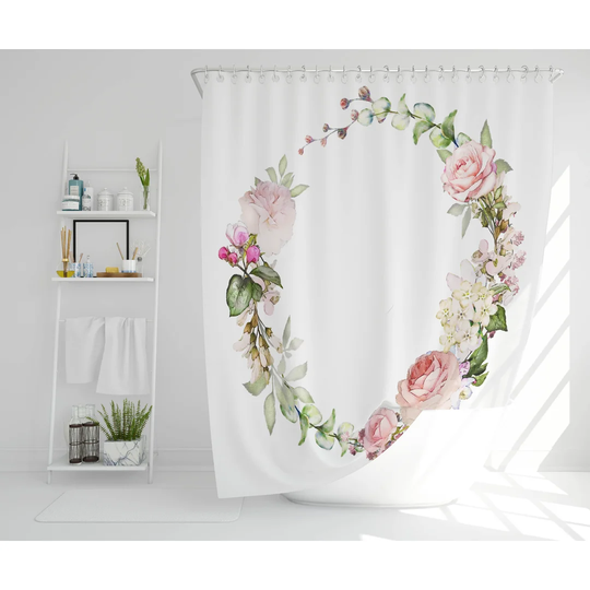 Pasadena Polyester Shower Curtain Set