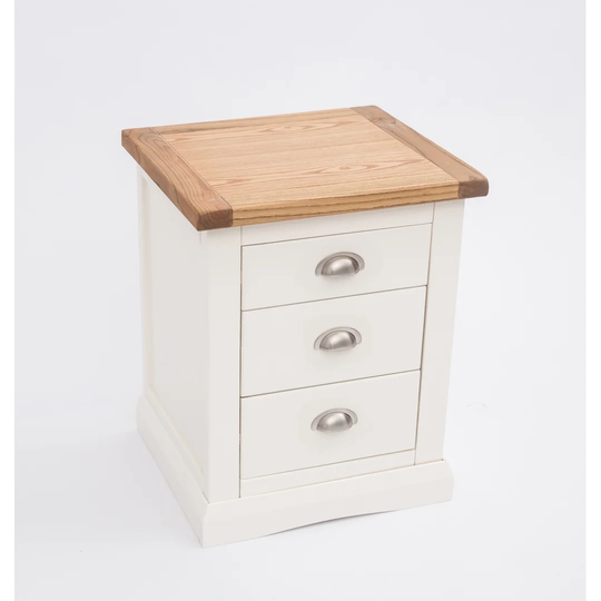 Eamon 3 Drawer Bedside Table