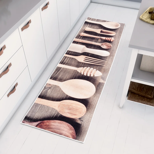 Flatweave Brown/Grey Rug
