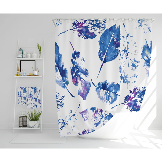 Lily Polyester Shower Curtain