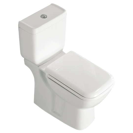 Aria Close Coupled Toilet with Button Flush