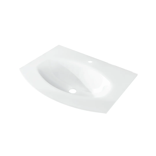 Glass Specialty Trough Bathroom Sink