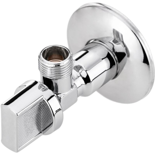 PrimeMatik - 1/2 - 1/2 square cistern stopcock chrome