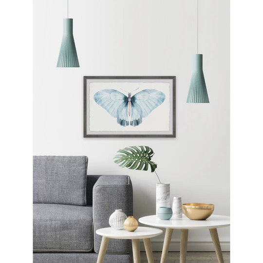 "Winged Beauty" Framed Painting Print