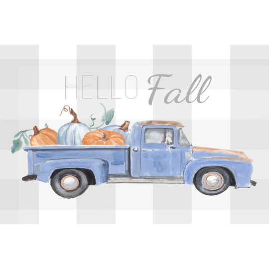 Happy Harvest II by Annie Warren - Wrapped Canvas Typography
