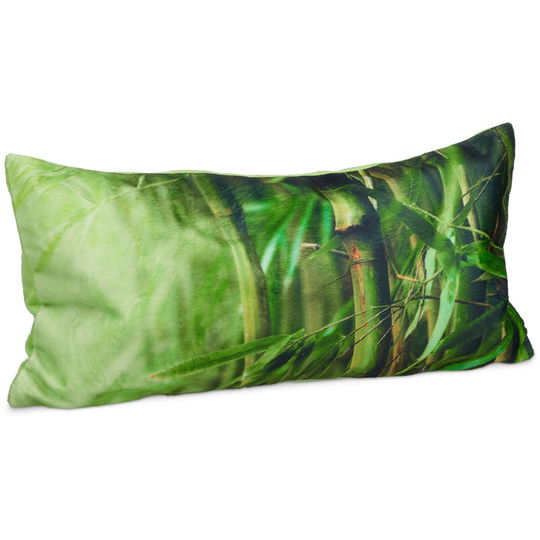 Relaxdays Bathtub Bamboo Pillow w/ Motif, Size: 10 x 37 x 17 cm Extra-Soft Neck Pillow for Baths w/ 2 Suction Cups as Bath Pillow or Travel Pillow