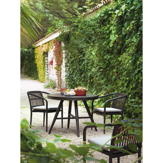 Hollinger Stacking Dining Arm Chair