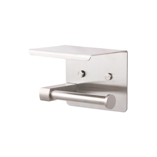Hygienic paper holder without punch with 304 stainless steel shelf (viscose type (