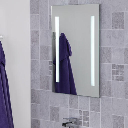 Croydex Thornton LED Illuminated Mirror 600 x 400mm Battery Operated - MM73110E