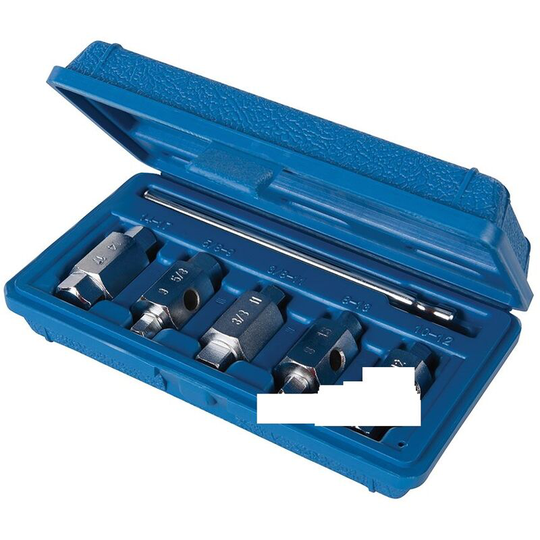 Silverline Oil Drain Plug Key Set 6pce - 6pce