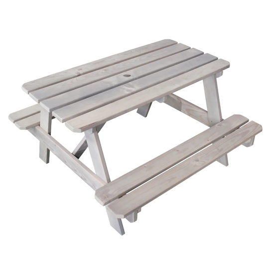 Allabaksh Wooden Picnic Table
