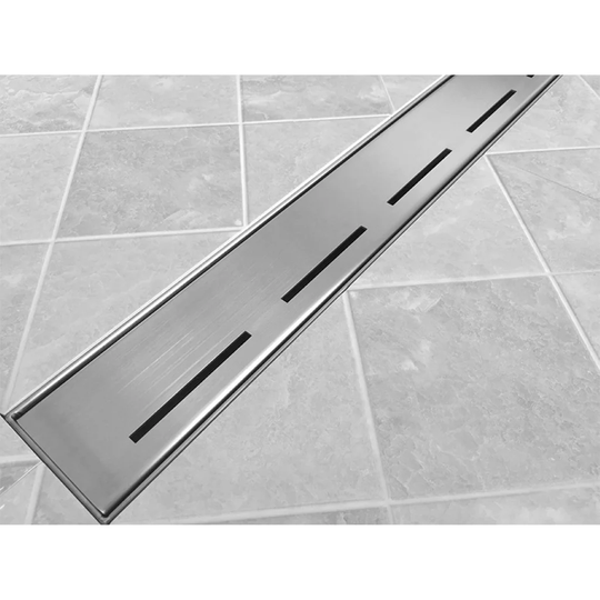 Pinajian Linear Grid Waste Shower Drain