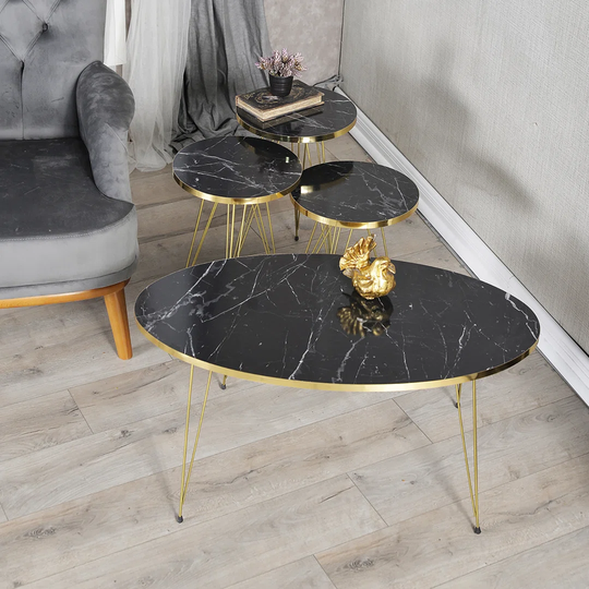 Cebes Fairmont Park 3 Piece Nest of Tables