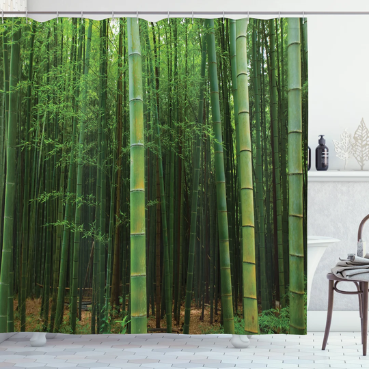 Blayz 13 Piece Polyester Shower Curtain Set