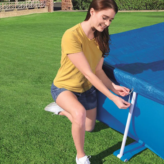 Bestway Flowclear Rectangular Pe Tarpaulin 410 X 226 Cm, Blue