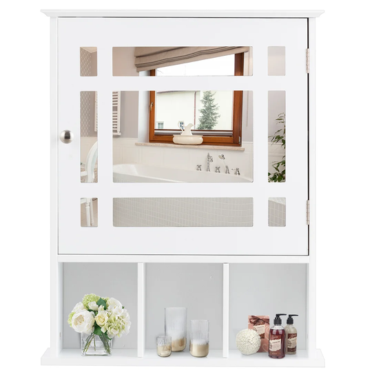 Citlali 50cm x 61cm Surface Mount Mirror Cabinet
