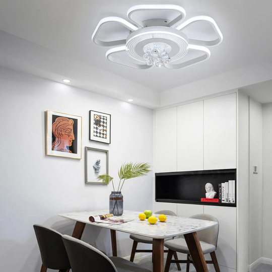 Fossum 5-Light Flush Mount 50cm LED Flush Mount