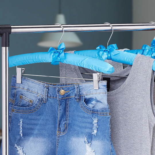 Asa Satin Hanger with Clip