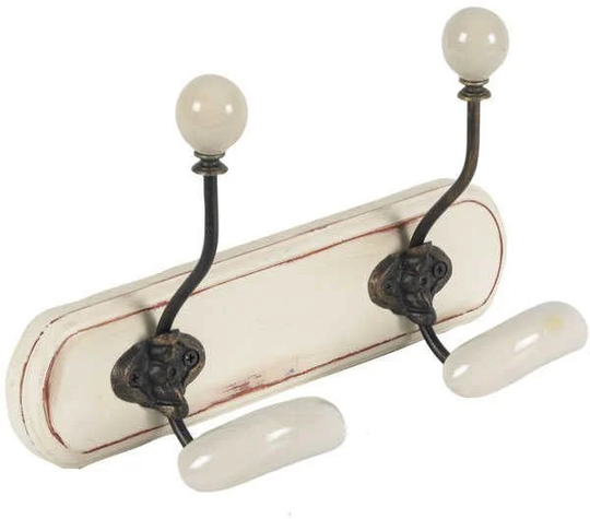 Hiller Wood 2 - Hook Wall Mounted Coat Rack