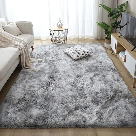 Depaul No Pattern And Not Solid Colour Rectangle: 60Cm X 90Cm Grey Area Rug