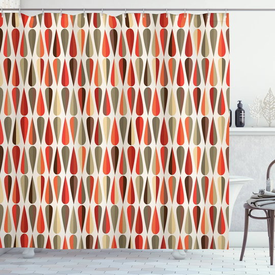 Berthole Polyester Shower Curtain Set
