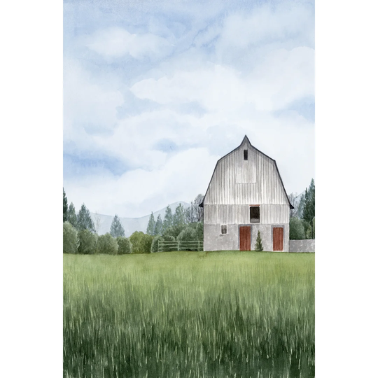 Northern Acreage I by Grace Popp - Wrapped Canvas Painting