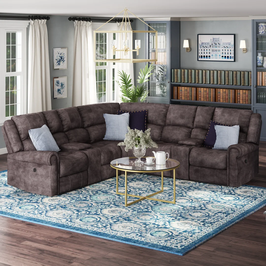 Macalla Reclining Corner Sofa
