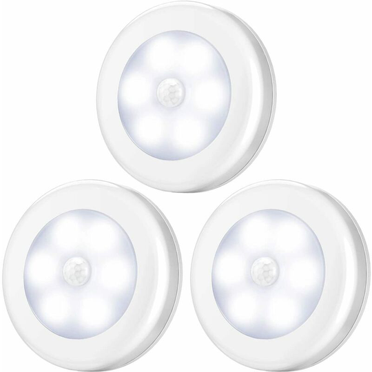 Motion Sensing Light, Battery Powered led Night Light, Staircase Closet Light, Under Cabinet Light, Lighting Stick, Anywhere for Home, Kitchen,