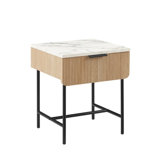 Boulemane Side Table with Storage