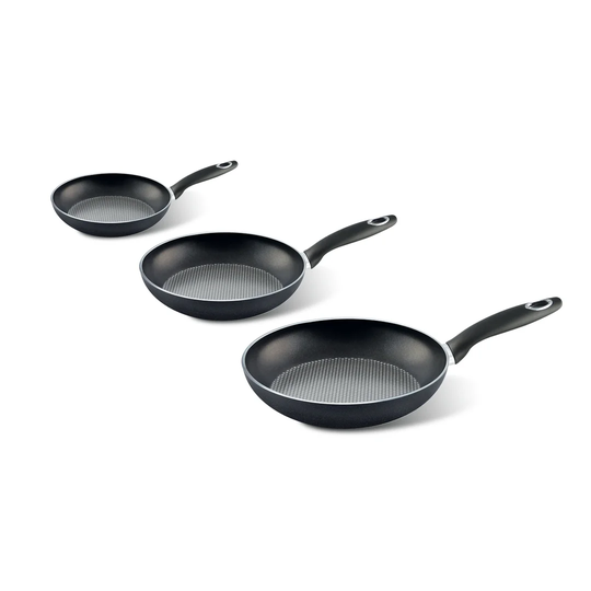 Stak 3 Piece Non-Stick Frying Pan Set