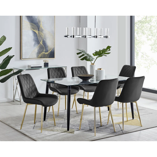 Wilkeson 6 - Person Dining Set