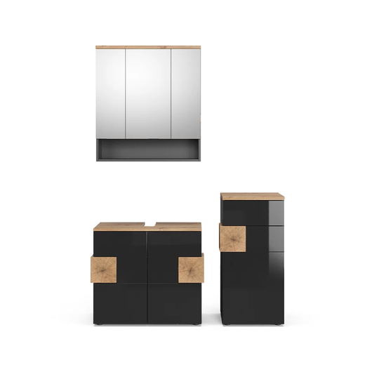 46Cm W x 184.2Cm H x 117Cm D Free-Standing Bathroom Cabinet