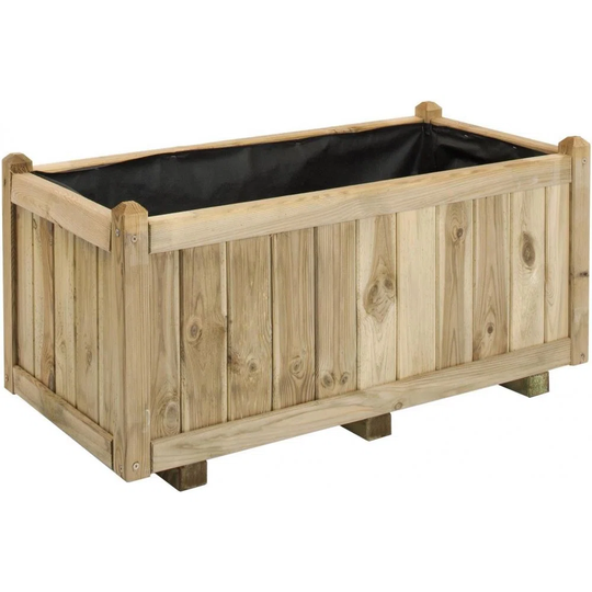 Wooden Flower Container Vendôme 113 Litres