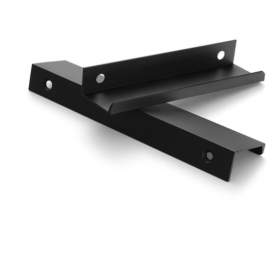 5PCS 96mm Kitchen Handles with Screws Aluminum Alloy Cabinet Cupboard Handle Pull Handle Invisible Handle Set for Kitchen Drawer Bedroom Furniture