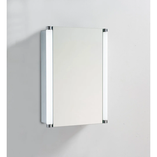 Chouinard 50 x 50cm Surface Mounted Mirror Cabinet with LED Lightning