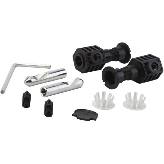 Wall Hung Bathroom Toilet wc Pan Fixing Kit - Milano