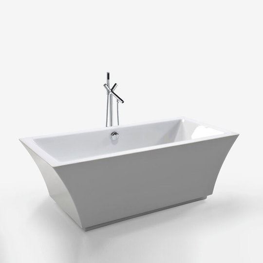 Simba - freestanding bathtub modern design bath tub Susan+faucet 170 x 80 cm new
