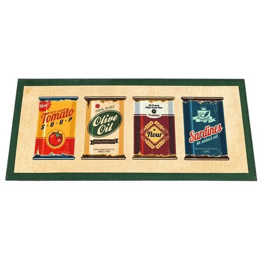 Schwerin Digital Olive Oil And Co Kitchen Mat