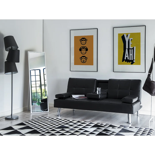 Smythe 3 Seater Clic Clac Sofa Bed