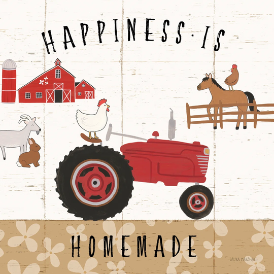 Country Roads II by Laura Marshall - Wrapped Canvas Advertisement Print