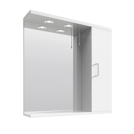 Mayford Surface Mount Mirror Cabinet with LED Lighting